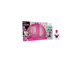 Perfume Minnie Mouse Niña Edt 100 ml / Gel 300 ml (8124)  Estuche