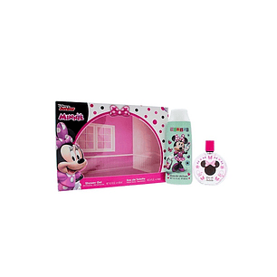 PERFUME MINNIE MOUSE NIÑA EDT 100 ML / GEL 300 ML (8124)  ESTUCHE
