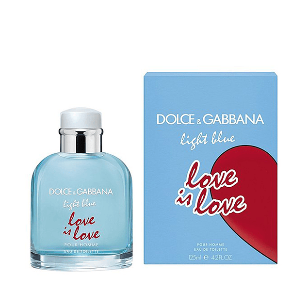 Perfume Light Blue Love Is Love Hombre Edt 125 ml