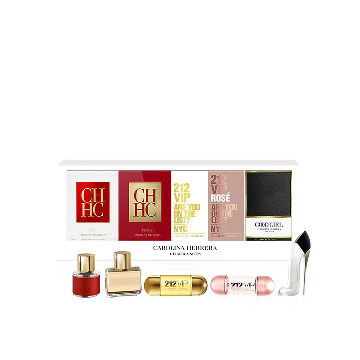 PERFUME CAROLINA HERRERA MINI COLLECTION DAMA ESTUCHE