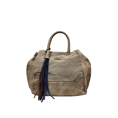 Klow Cartera Beige Dos Asas 00714Beige