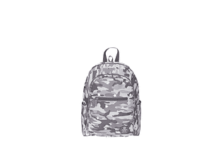 Mochila Kiss 942 Camo Star Grey