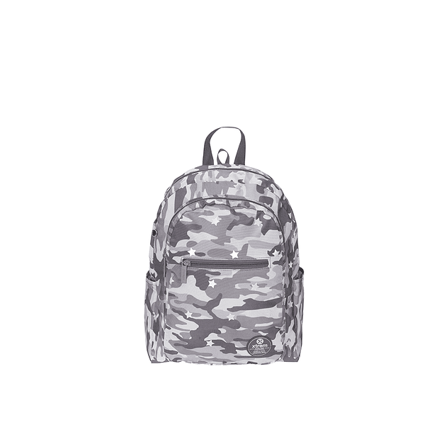 MOCHILA KISS 942 CAMO STAR GREY