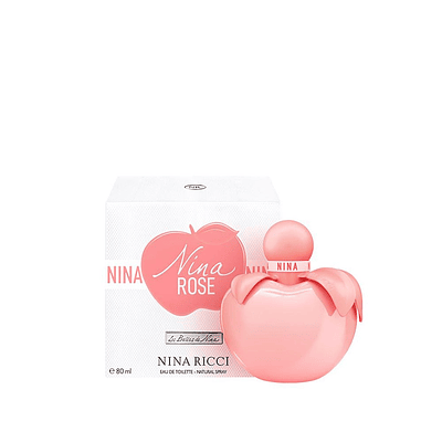 Perfume Nina Rose Mujer Edt 80 Ml