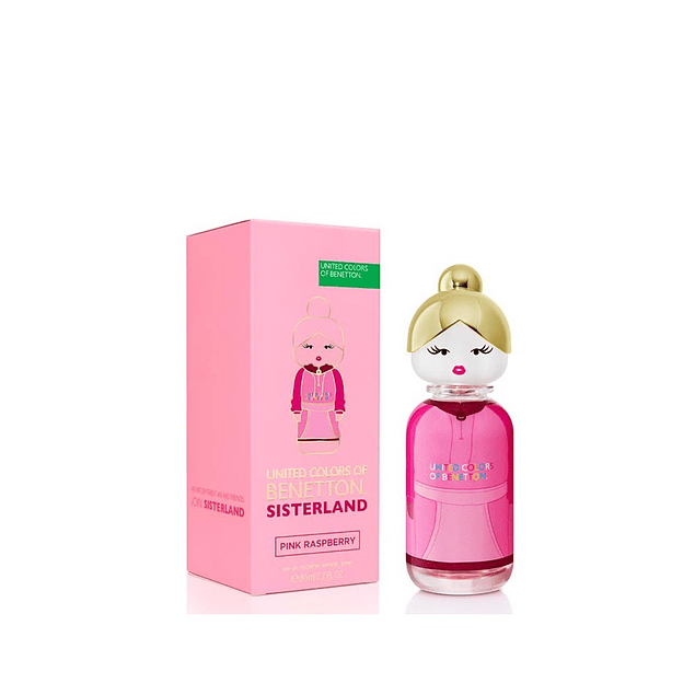 PERFUME BENETTON UNITED COLORS SISTERLAND PINK RASBERRY MUJER EDT 80 ML