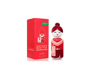 Perfume Benetton United Colors Sisterland Red Rose Mujer Edt 80 ml