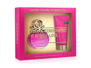 Perfume Benetton United Colors Pink Mujer Edt 80 ml Estuche