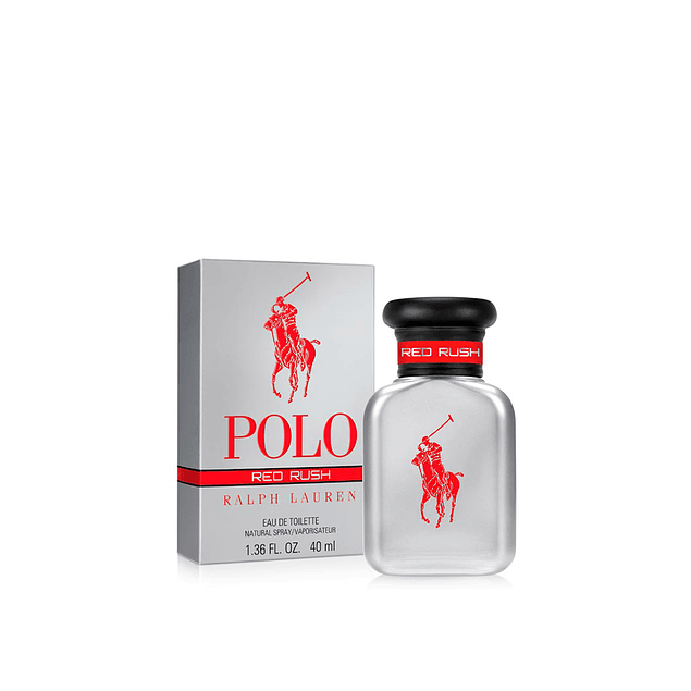 Perfume Polo Red Rush Hombre Edt 40 ml