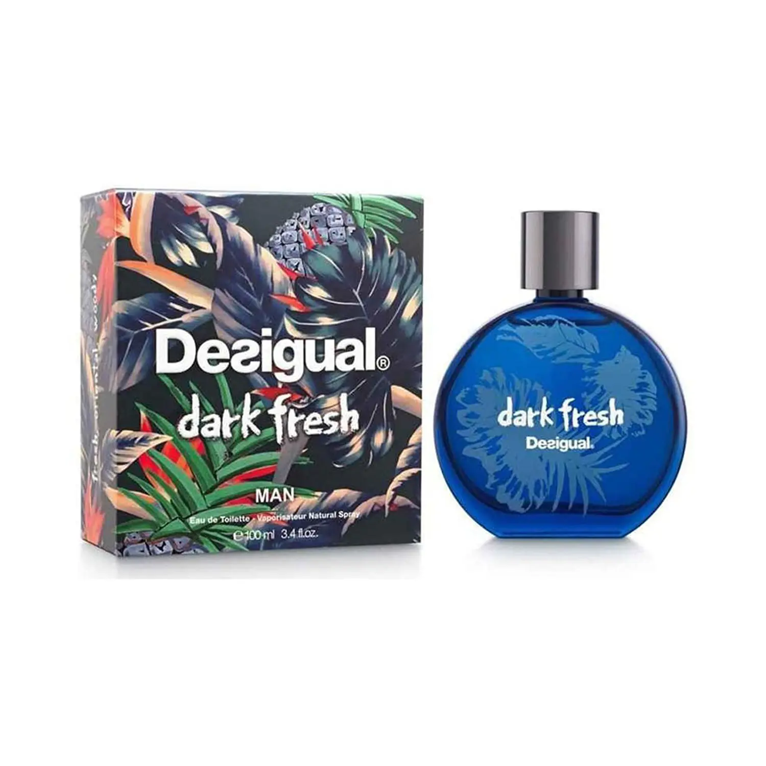 Perfume Desigual Dark Fresh Man Hombre Edt 100 ml