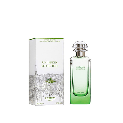Perfume Un Jardin Sur Le Toit Hermes Recargable Unisex Edt 100 Ml