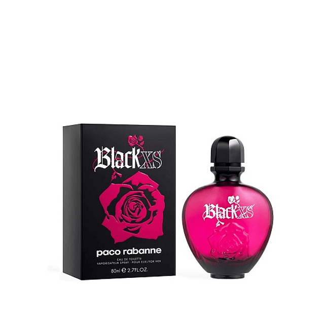Perfume Xs Black Mujer Edt 80 ml