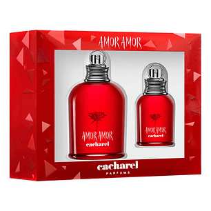 PERFUME AMOR AMOR DAMA EDT 100 ML / 30 ML ESTUCHE