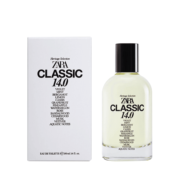 Perfume Zara Classic 14.0 Hombre Edt 100 ml 