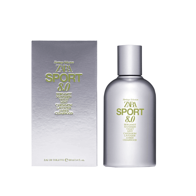 Perfume Zara Aromatic Tonic Sport 8.0 Hombre Edt 100 ml