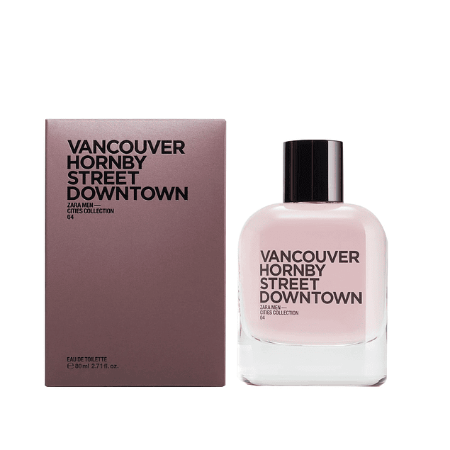Perfume Zara Vancouver Hornby Hombre Edt 80 ml 