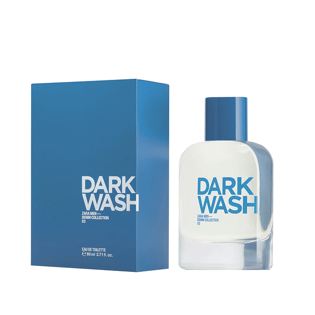 Perfume Zara Dark Wash Hombre Edt 80 ml