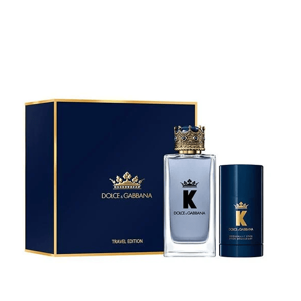 Perfume King Dolce Gabbana Hombre Edt 100 ml / Desodorante 75 ml Estuche