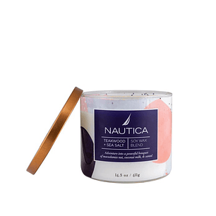 Vela Nautica Teakwood And Sea Salt 411 Grs