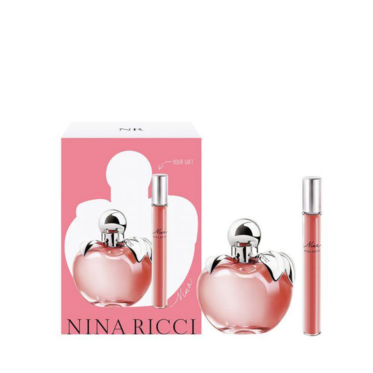 Perfume Nina Dama Edt 80 ml / Miniatura 10 ml Estuche