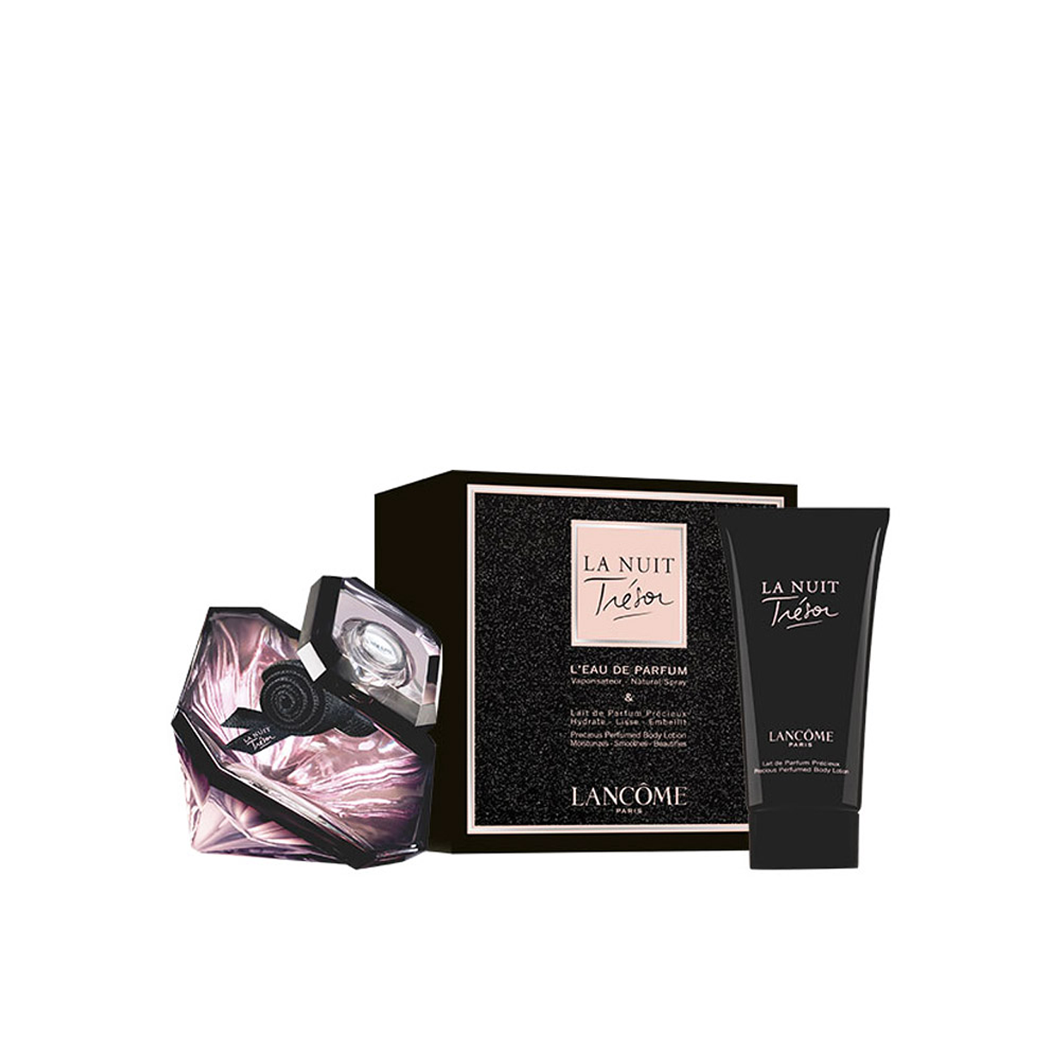 PERFUME TRESOR LA NUIT DAMA EDP 50 ML / 10 ML / BODY LOTION 50 ML ESTUCHE