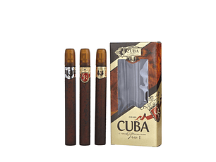 PERFUME CUBA TRIOLOGIA HOMBRE EDT 3 X 35 ML ESTUCHE