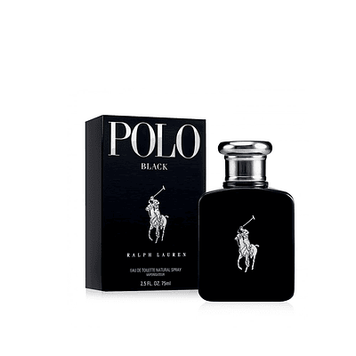 Perfume Polo Black Hombre Edt 75 ml