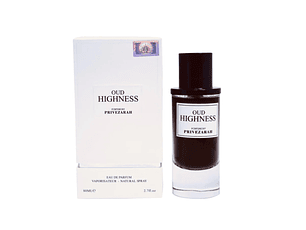 Perfume Oud Highness Prive Zarah Unisex Edp 80 ml