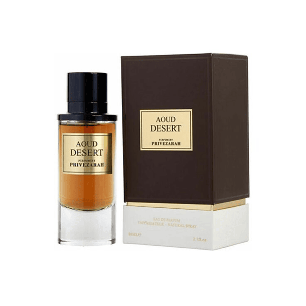 PERFUME AOUD DESERT PRIVE ZARAH UNISEX EDP 80 ML