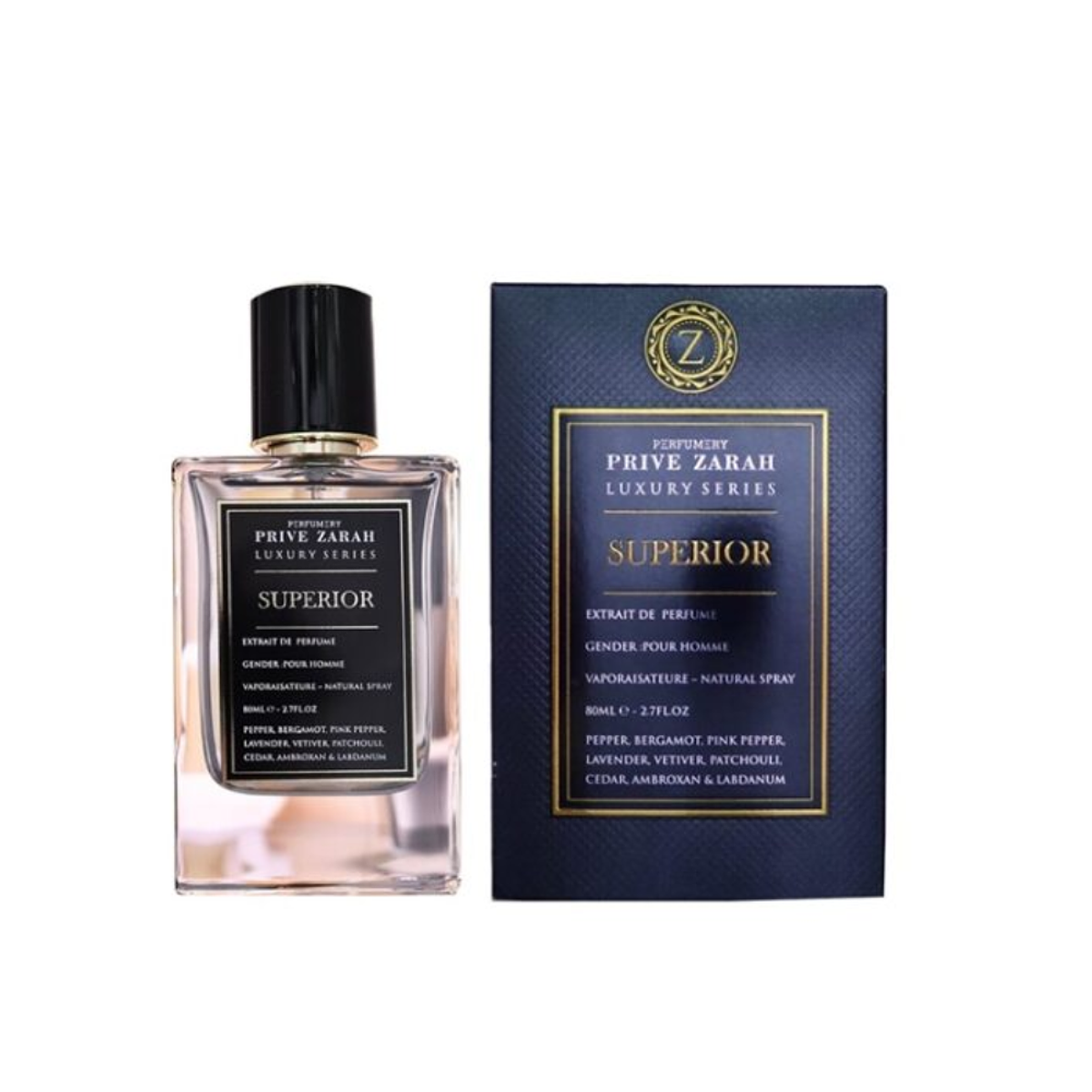 Ripley - PERFUME OMBRE DE LOUIS EXTRAIT PERFUME PRIVE ZARAH LUXURY SERIES  UNISEX EDP 80 ML