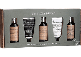 GEL DE DUCHA BAYLIS & HARDING THE FUZZY DUCK MEN HEMP & BERGAMOT SHOWER GEL 3 X 100 ML / 2 X 50 ML ESTUCHE