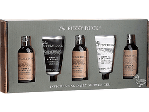 Gel De Ducha Baylis & Harding The Fuzzy Duck Men Hemp & Bergamot Shower Gel 3 X 100 ml / 2 X 50 ml Estuche