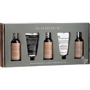 Gel De Ducha Baylis & Harding The Fuzzy Duck Men Hemp & Bergamot Shower Gel 3 X 100 ml / 2 X 50 ml Estuche