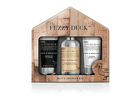 GEL DE DUCHA BAYLIS & HARDING THE FUZZY DUCK MEN HEMP & BERGAMOT JABON LIQUIDO 300 ML / SHOWER GEL 200 ML / SHAMPOO 200 ML ESTUCHE