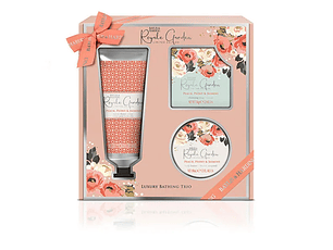 Gel De Ducha Crema Y Jabon Baylis & Harding Royale Garden Shower Gel 130 ml / Manteca Corporal 100 ml / Jabon 150 Gr Estuche