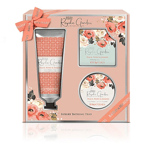 Gel De Ducha Crema Y Jabon Baylis & Harding Royale Garden Shower Gel 130 ml / Manteca Corporal 100 ml / Jabon 150 Gr Estuche