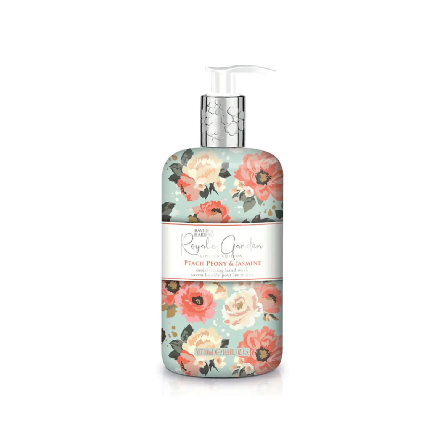 Jabon Liquido Manos Baylis & Harding Royale Garden Peach Peony & Jasmine Hand Wash 500 ml