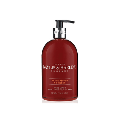 Jabon Liquido Manos Baylis & Harding Men S Black Pepper & Ginseng Hand Wash 500 Ml