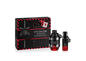 Perfume Spicebomb Infrared Hombre Edt 90 ml / 20 ml Estuche