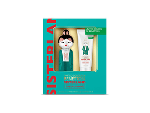 PERFUME BENETTON UNITED COLORS SISTERLAND GREEN JASMINE DAMA EDT 80 ML ESTUCHE