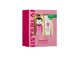 Perfume Benetton United Colors Sisterland Pink Rasberry Mujer Edt 80 ml Estuche