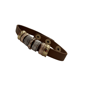 Pulsera Bijoux Terner Charm Brown Mujer 2402886