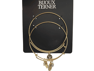 Pulsera Bijoux Terner Wire Bangle Set Mujer 2399767