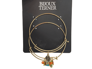 Pulsera Bijoux Terner Wire Bangle Set Mujer 2399768