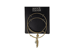 Pulsera Bijoux Terner Wire Bangle Set Mujer 2399765