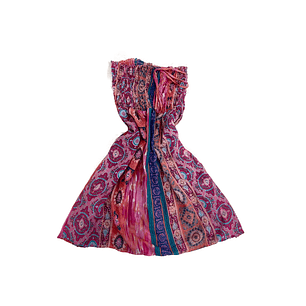 Vestido Bijoux Terner De Flores Pink Mujer 23967745