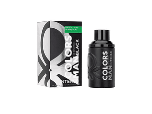 Perfume Benetton United Colors Black Intense Varon Edp 100 ml