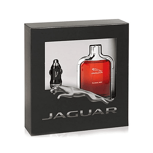Perfume Jaguar Classic Red Hombre Edt 100 ml / Car Charger Estuche