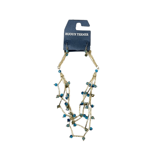 Collar Con Aros Bijoux Terner Mujer Ami16091917 Blue