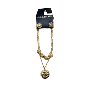 Collar Con Aros Bijoux Terner Mujer Amiw150190 Fashion