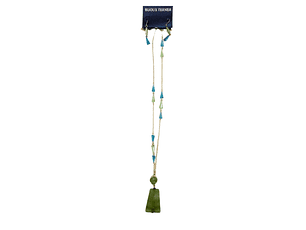 Collar Con Aros Bijoux Terner Mujer Ami16072301 Green Long Green 